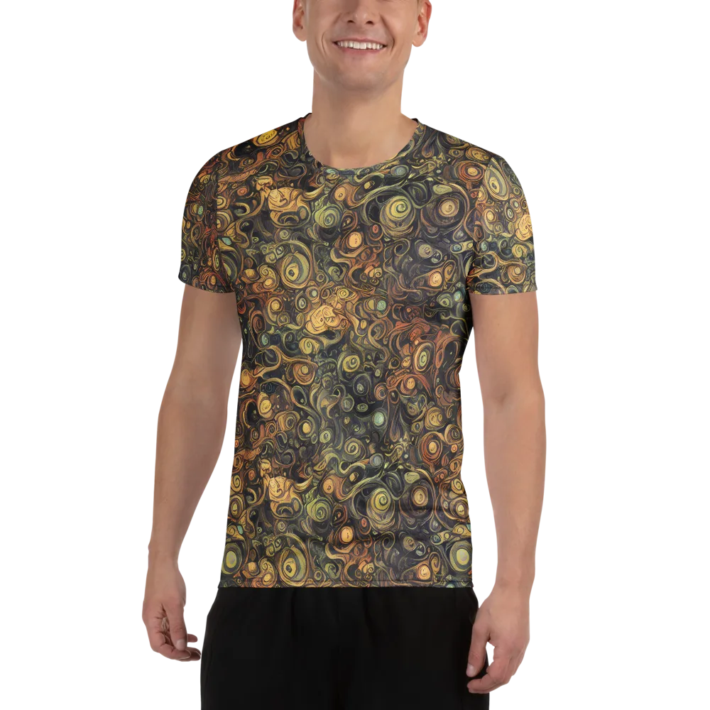 Amber Undertow on Men's Athletic T-Shirt — Front