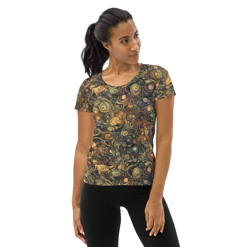 Amber Undertow on Women's Athletic T-Shirt — Front