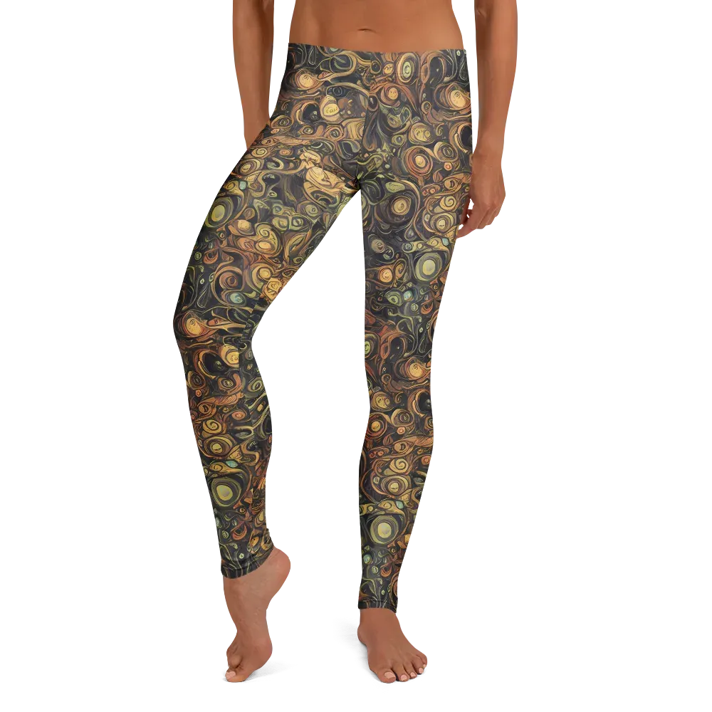 Amber Undertow on Leggings — Front