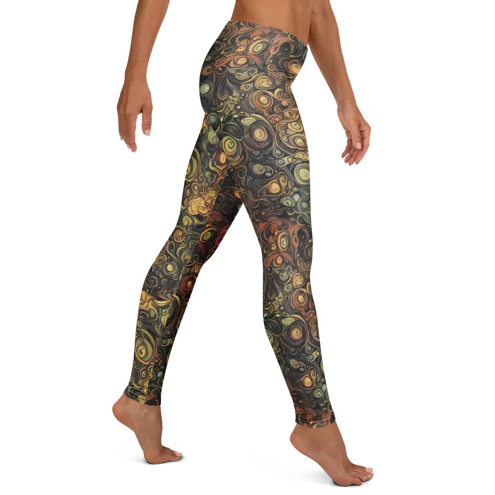Amber Undertow on Leggings — Right