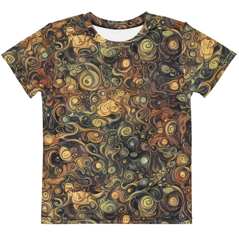 Amber Undertow on Kids Crew Neck T-Shirt — Front