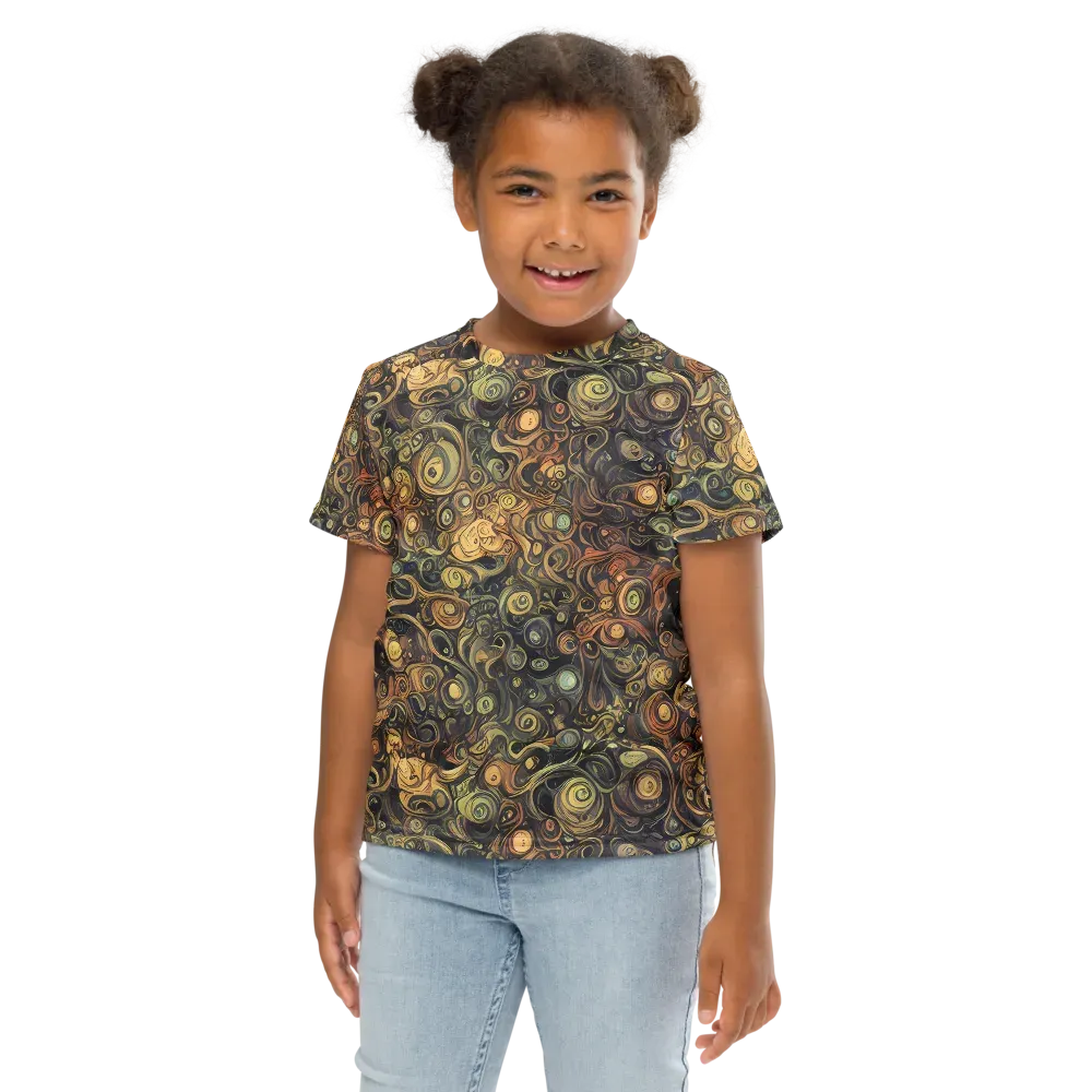 Amber Undertow on Kids Crew Neck T-Shirt — Front