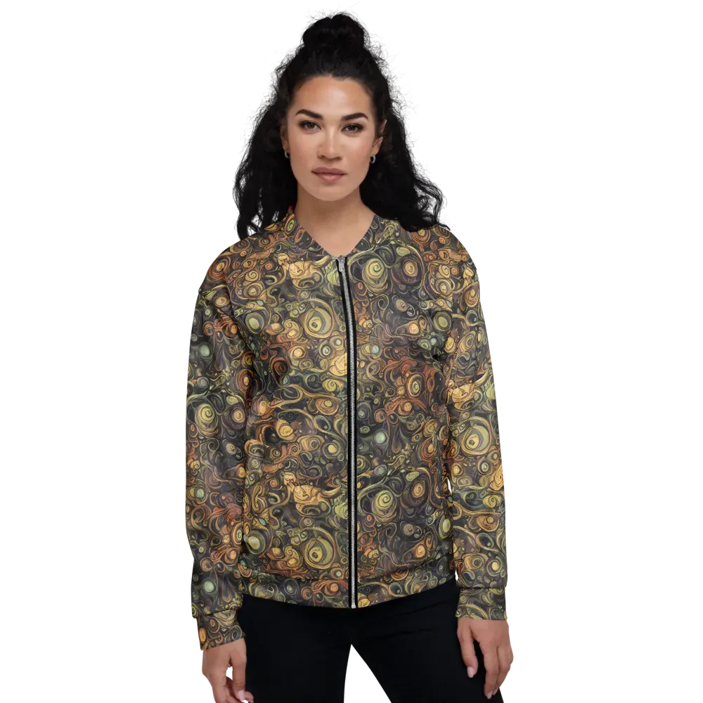 Amber Undertow on Bomber Jacket — Front