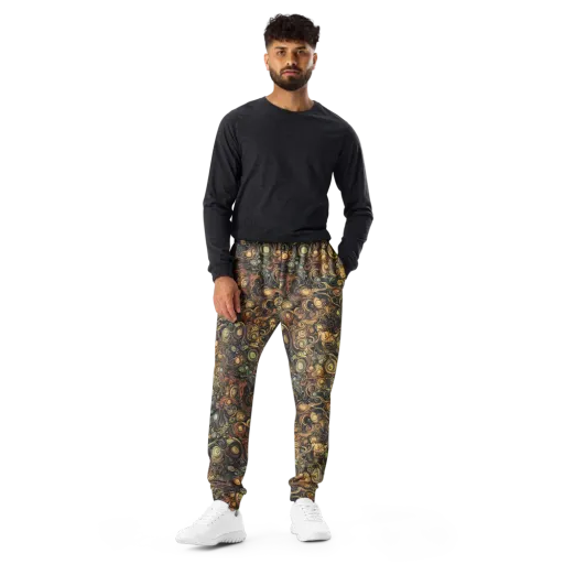 Amber Undertow on a Men's Joggers