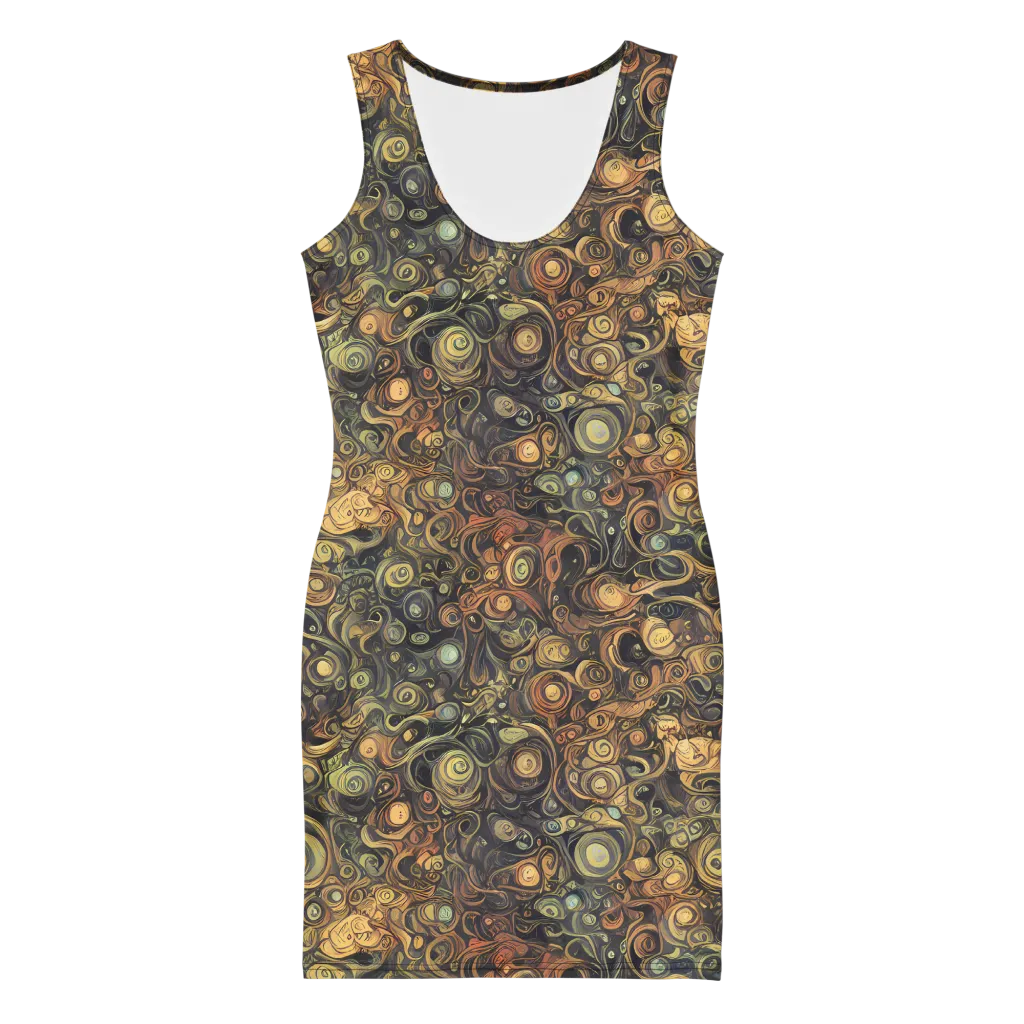 Amber Undertow on Bodycon Dress — Front