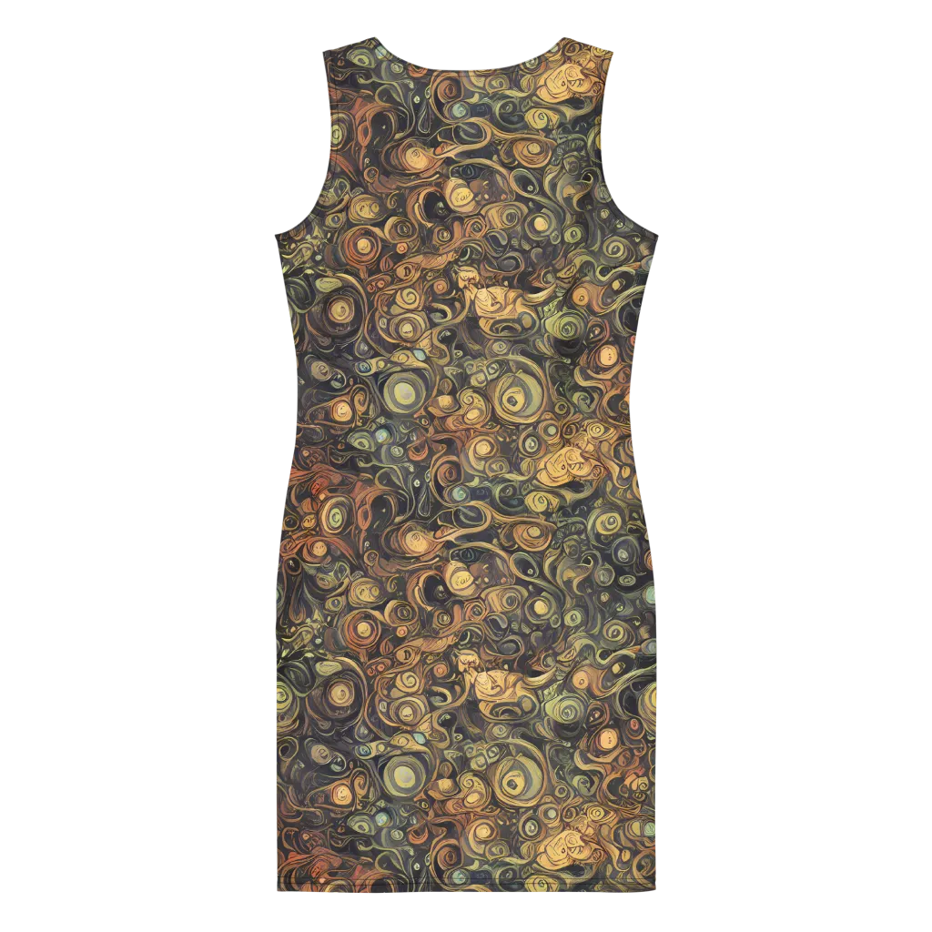 Amber Undertow on Bodycon Dress — Back