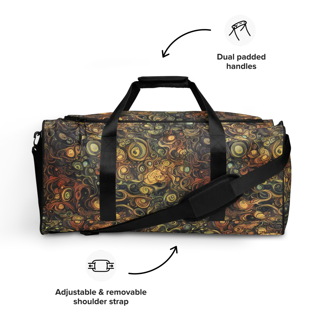 Amber Undertow on Duffle Bag — Front