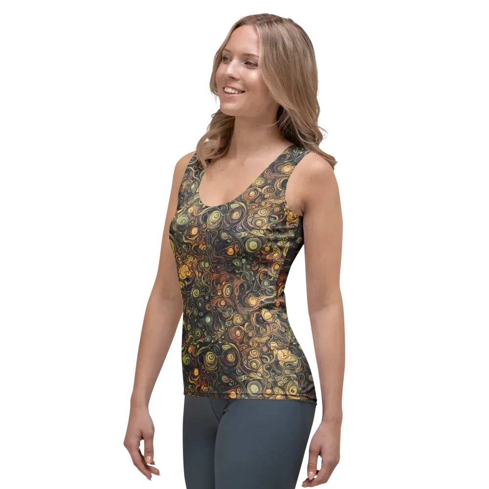 Amber Undertow on Women's Tank Top — Left Front