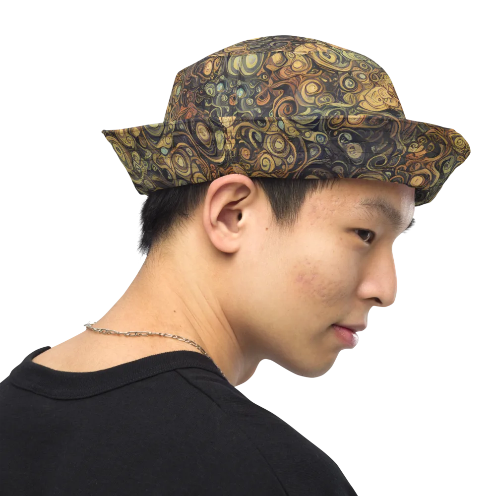 Amber Undertow on Reversible Bucket Hat — Right Outside