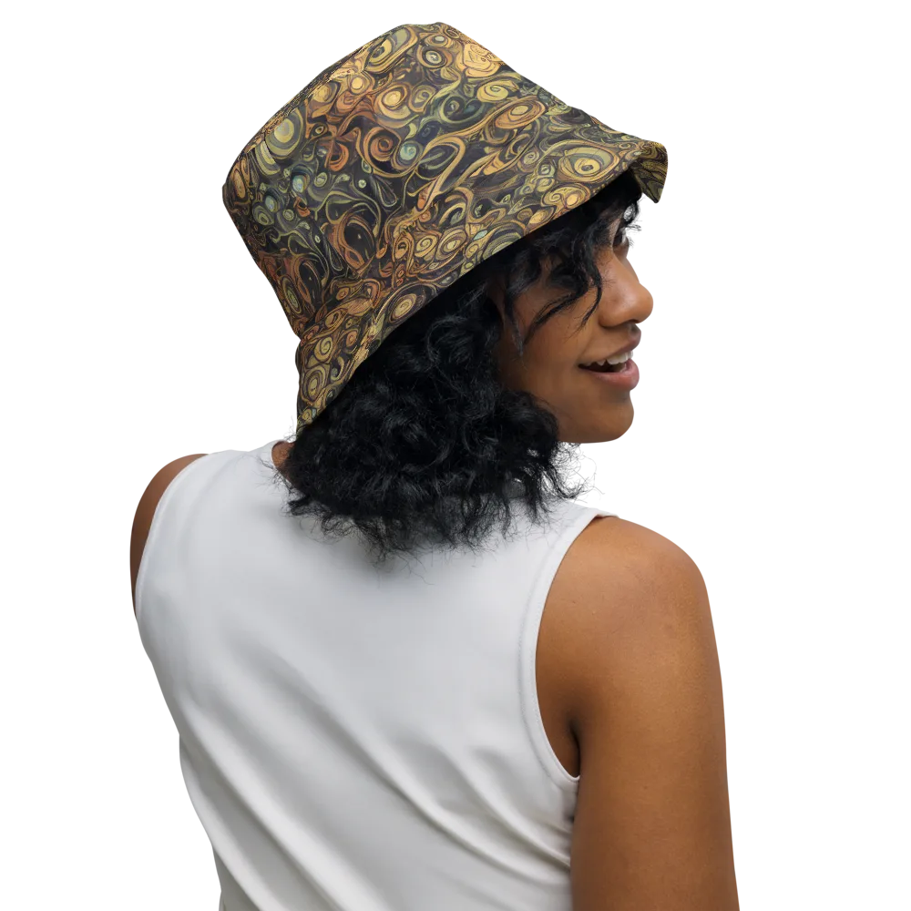 Amber Undertow on Reversible Bucket Hat — Right Outside