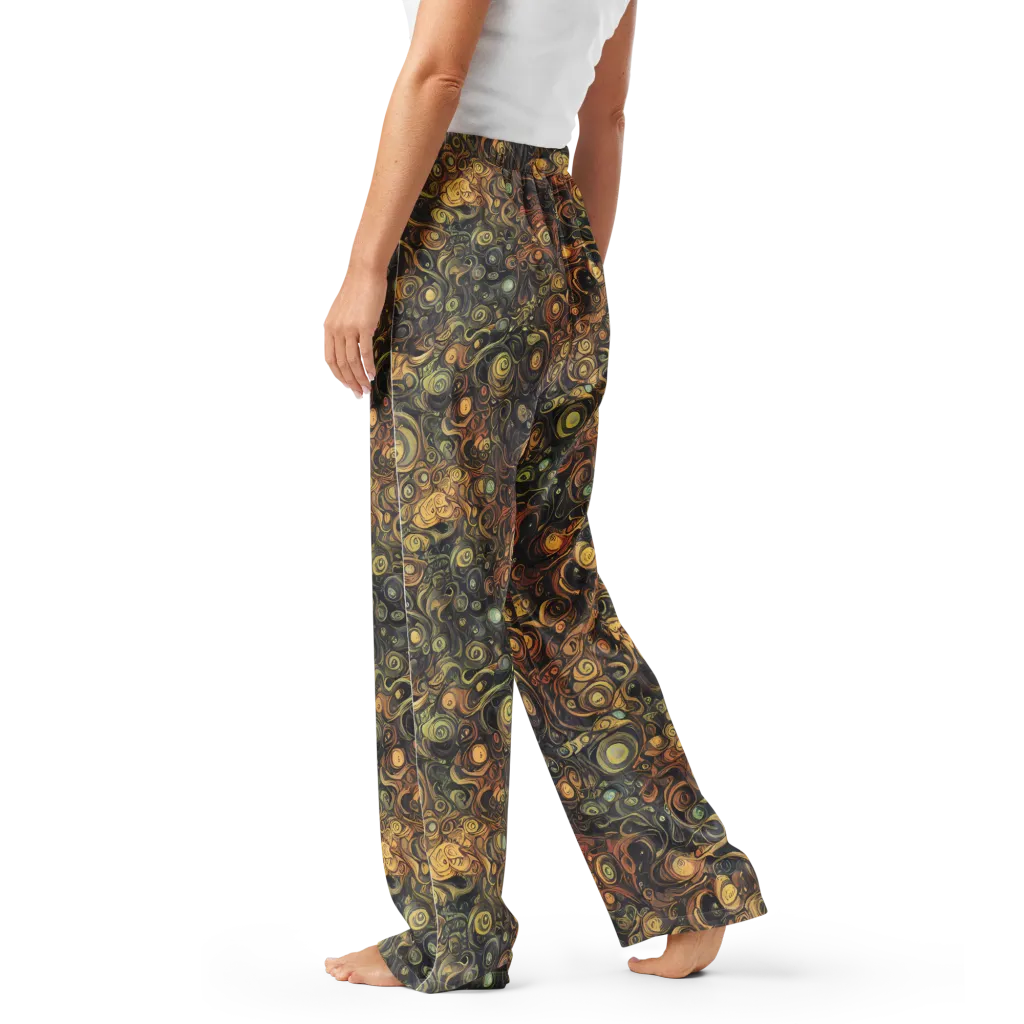 Amber Undertow on Women's Pajama Pants — Left