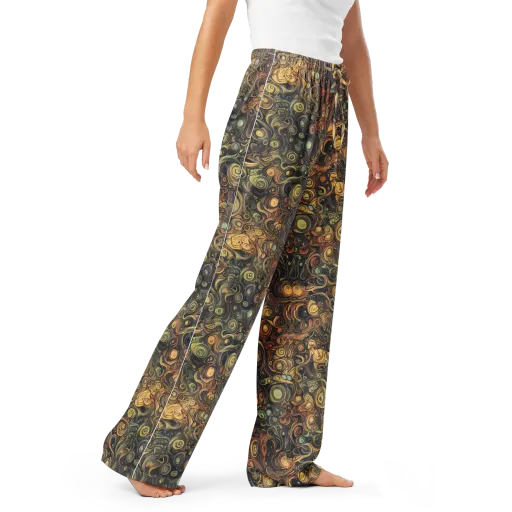 Amber Undertow on a Women's Pajama Pants