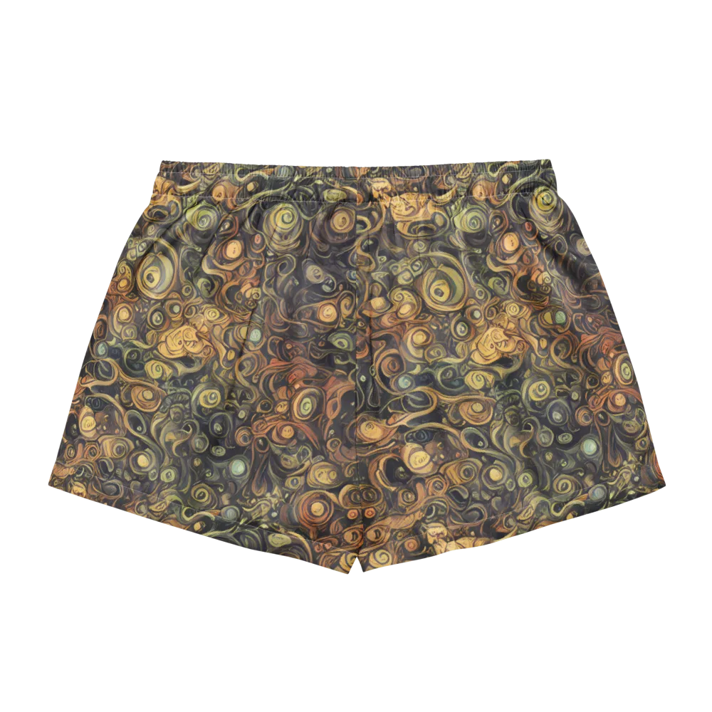 Amber Undertow on Women's Pajama Shorts — Back