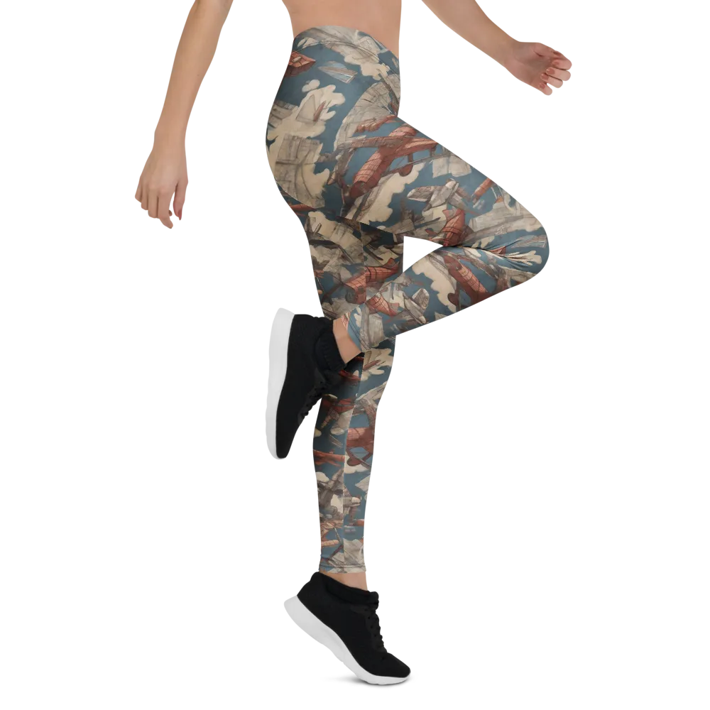 Cloud Squadron on Leggings — Right