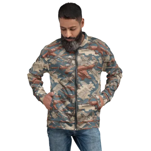 Cloud Squadron on a Bomber Jacket