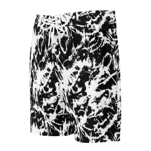 Monochrome Wild on a Men's Board Shorts