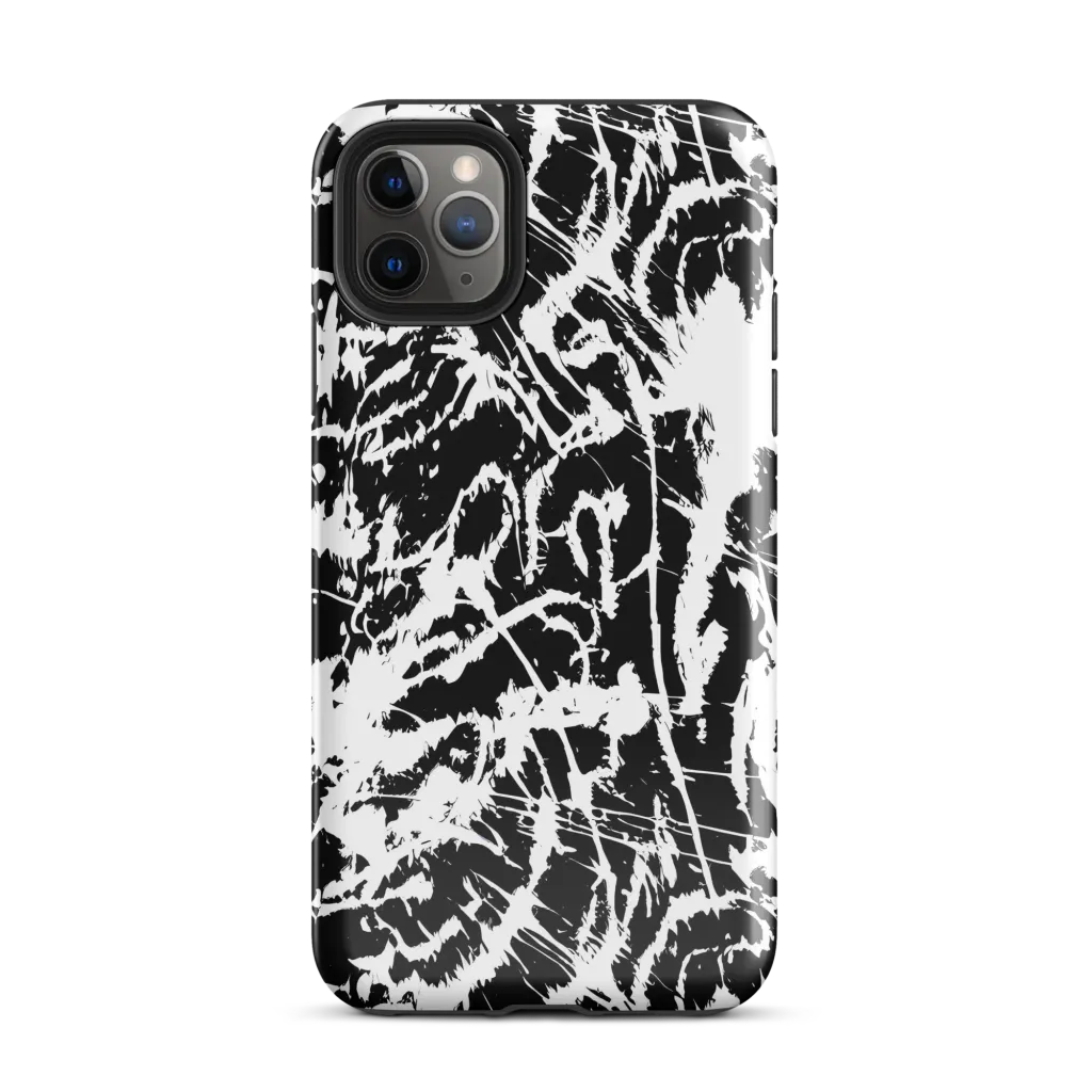 Monochrome Wild on Tough Case for iPhone® — Front