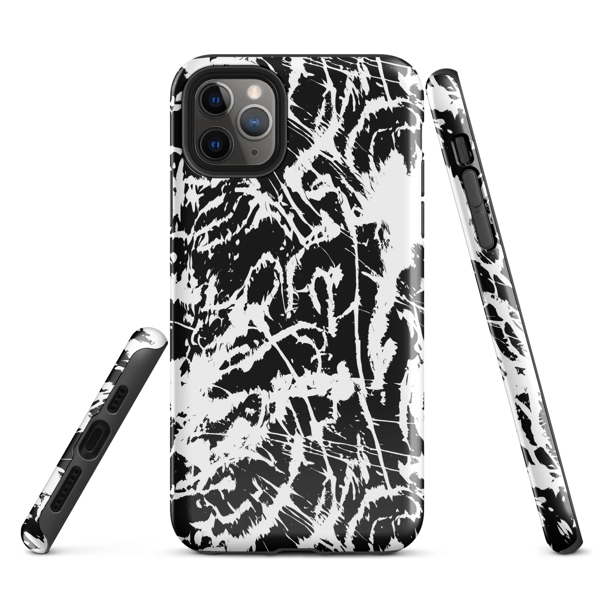 Monochrome Wild on Tough Case for iPhone® — Front
