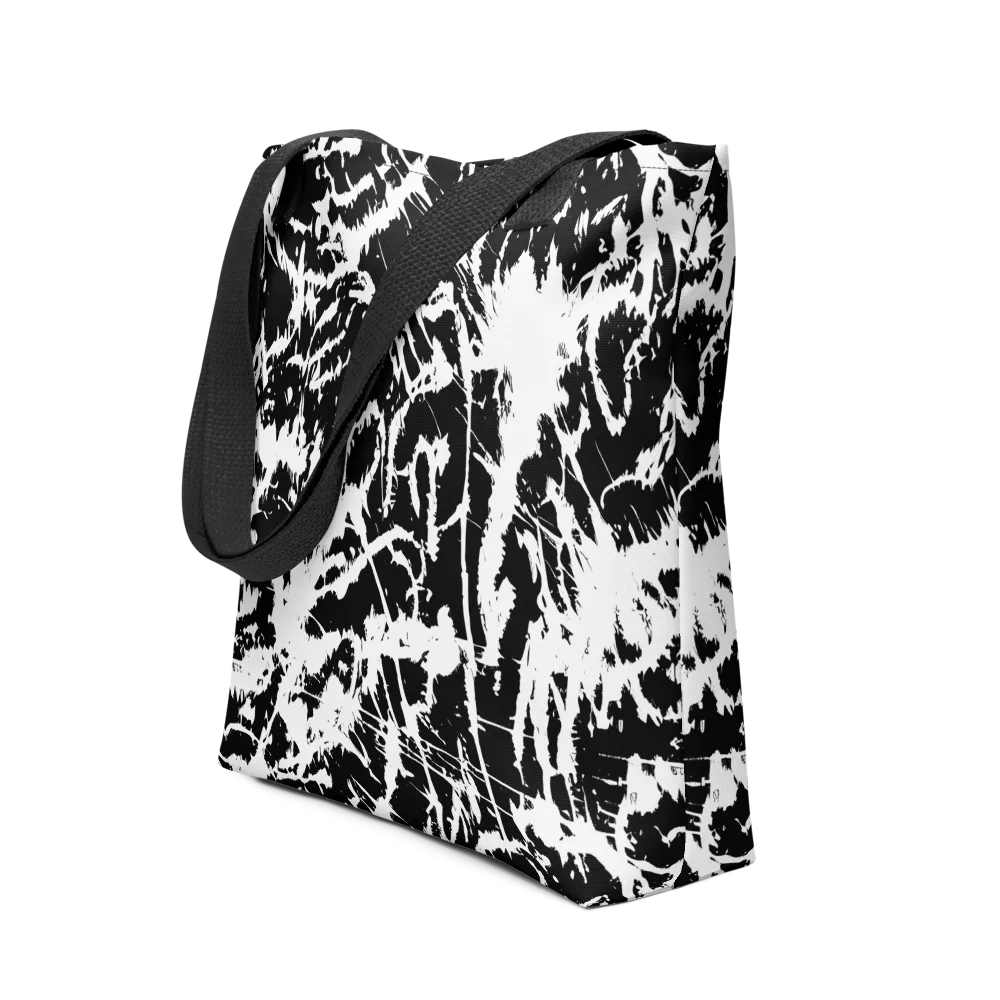 Monochrome Wild on Tote Bag — Front