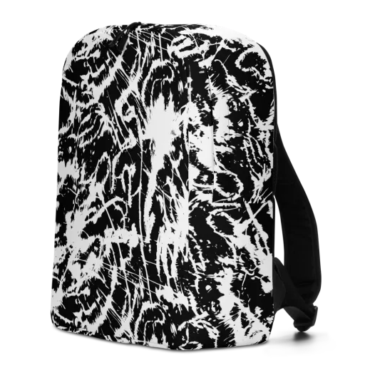 Monochrome Wild on a Minimalist Backpack