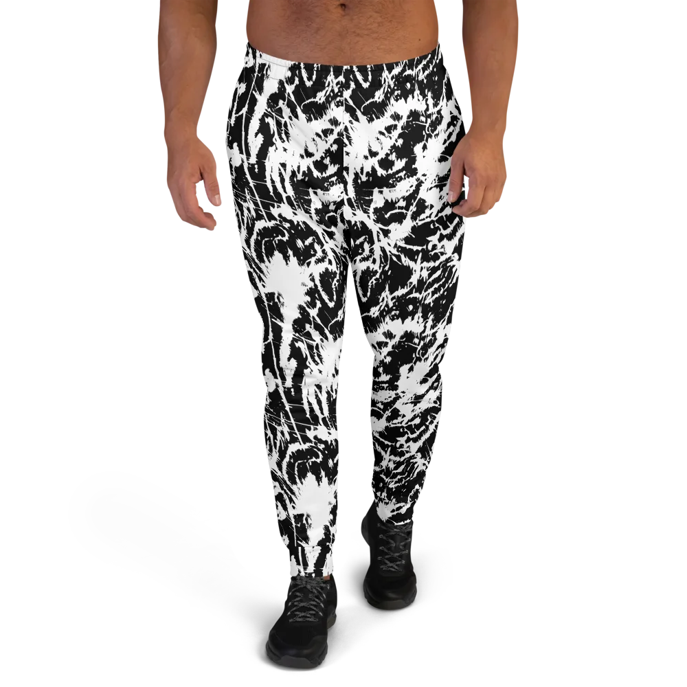 Monochrome Wild on Men's Joggers — Front
