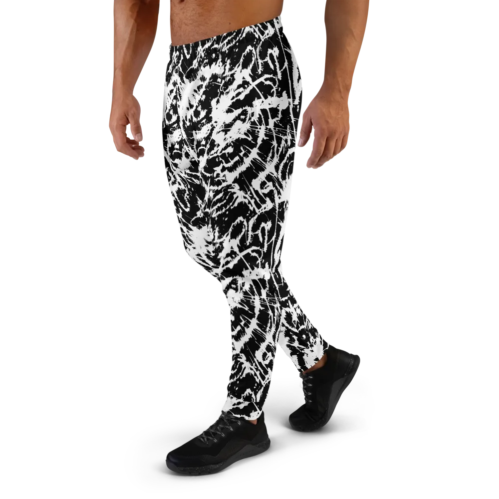 Monochrome Wild on Men's Joggers — Left