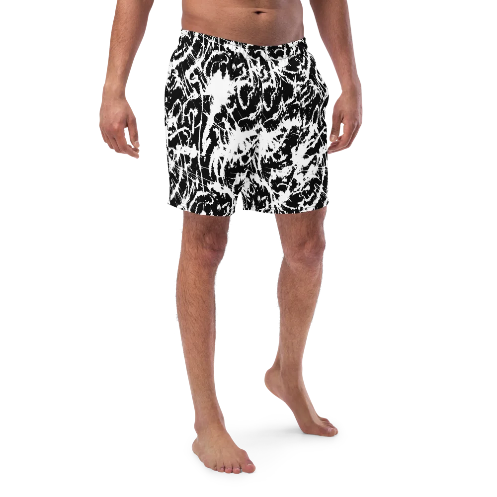 Monochrome Wild on Swim Trunks — Front