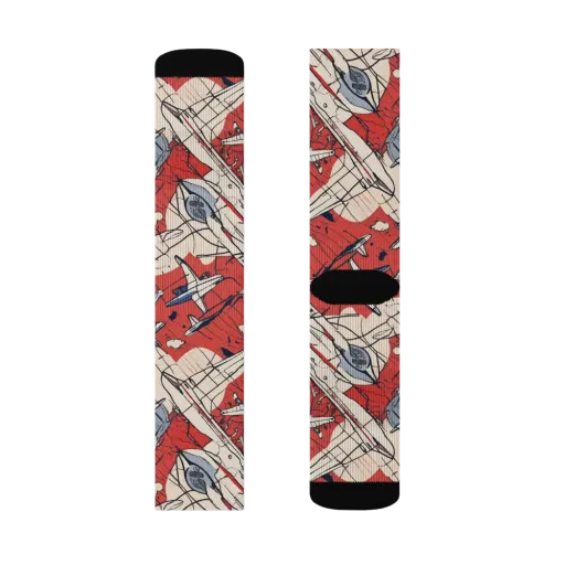 Redline Squadron on a Socks