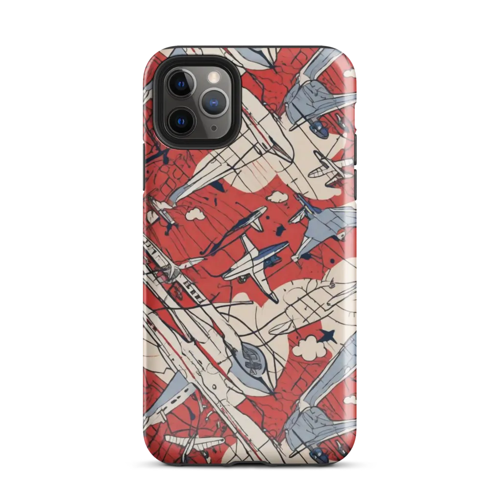 Redline Squadron on Tough Case for iPhone® — Front