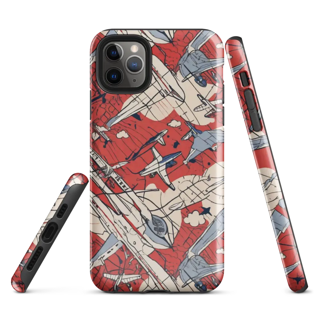 Redline Squadron on Tough Case for iPhone® — Front