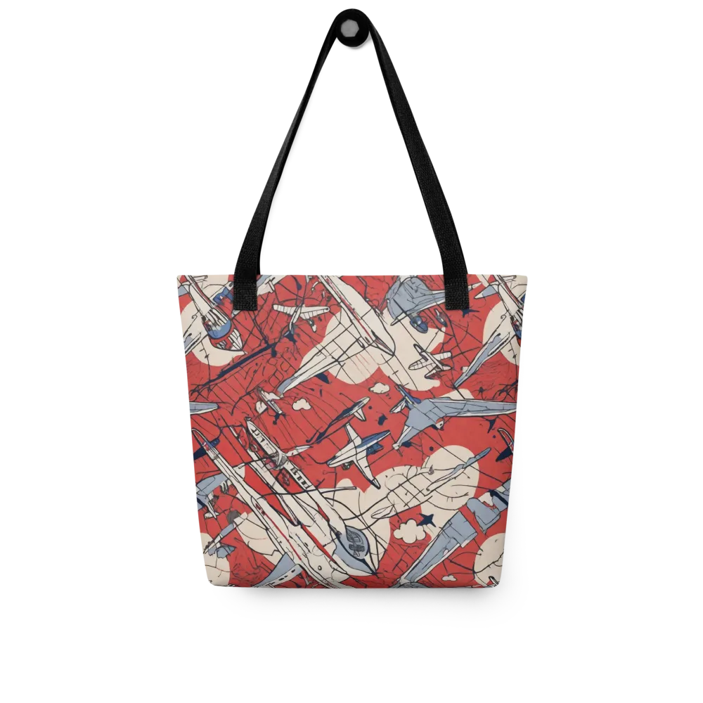 Redline Squadron on Tote Bag — Front