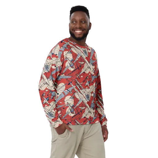 Redline Squadron on a Sweatshirt