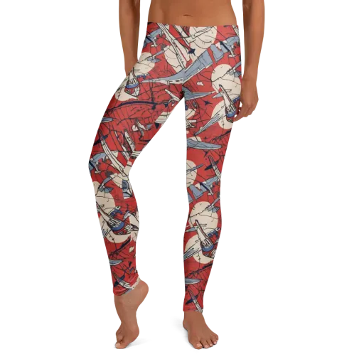 Redline Squadron on a Leggings