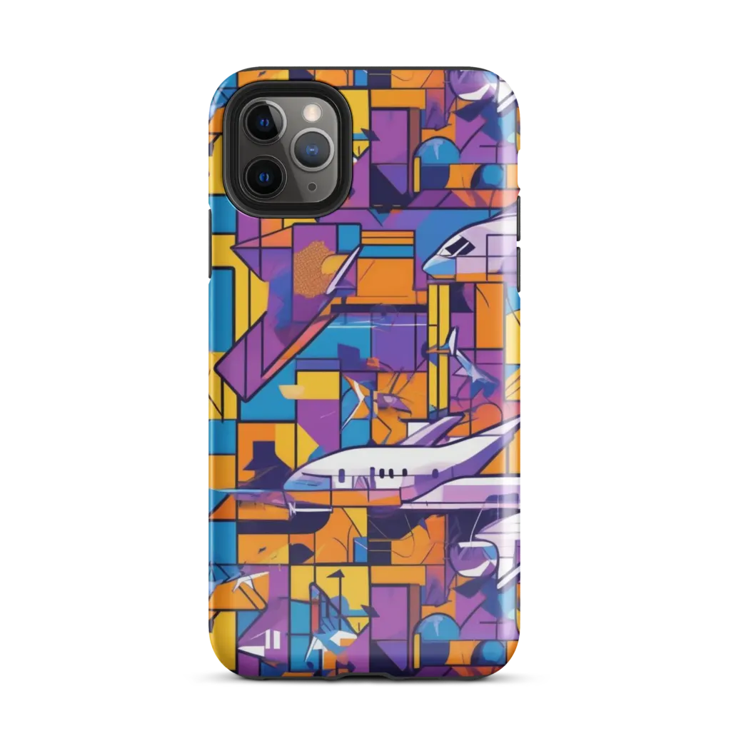 Jetstream Mosaic on Tough Case for iPhone® — Front