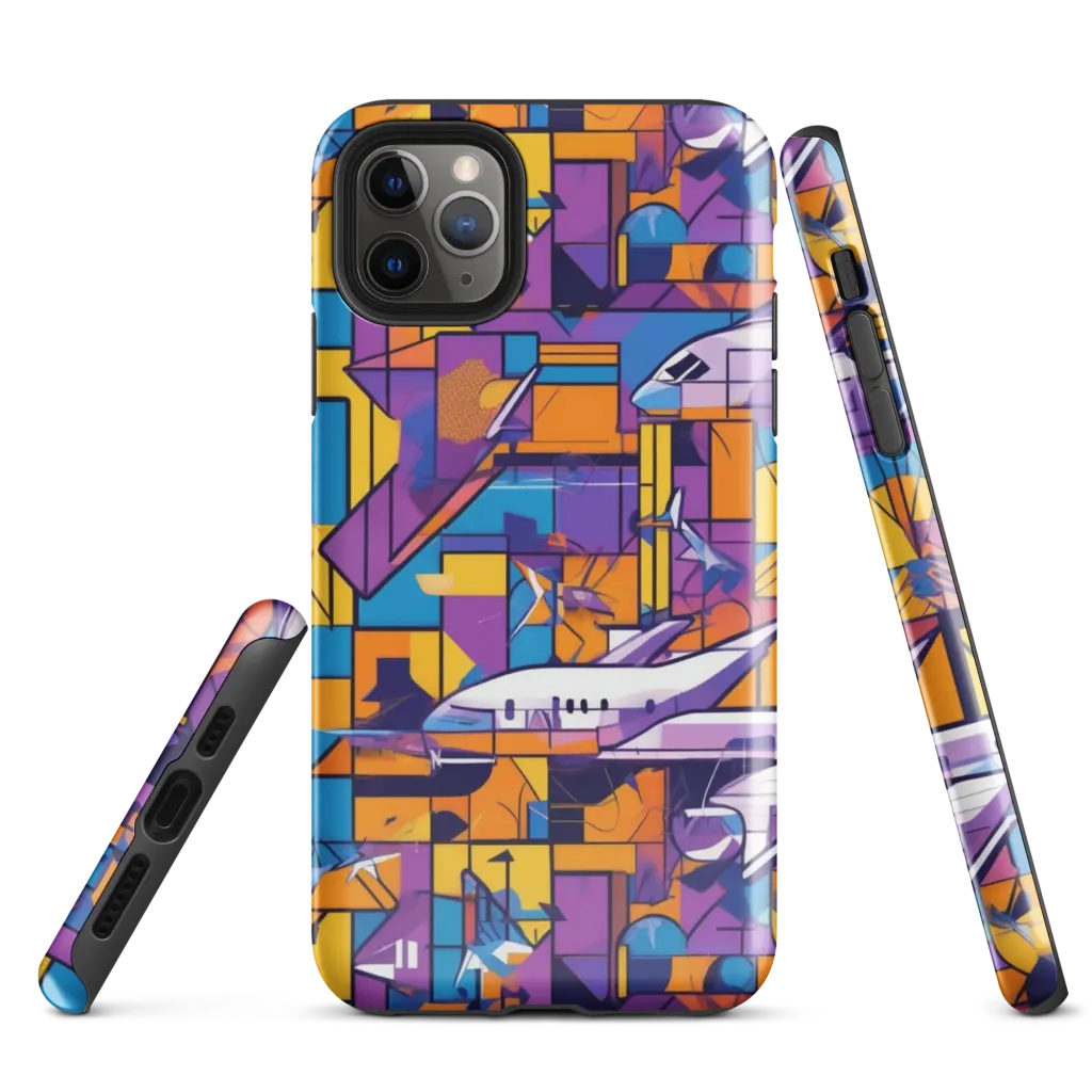 Jetstream Mosaic on Tough Case for iPhone® — Front