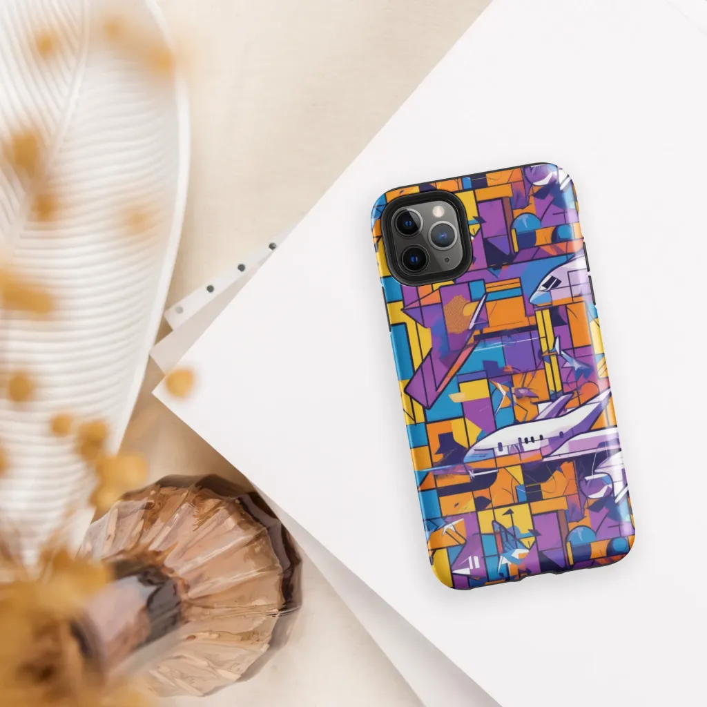 Jetstream Mosaic on Tough Case for iPhone® — Front