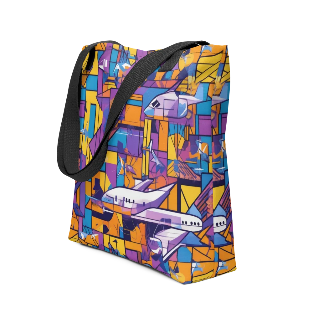 Jetstream Mosaic on Tote Bag — Front