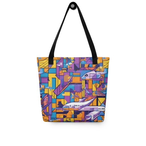 Jetstream Mosaic on a Tote Bag