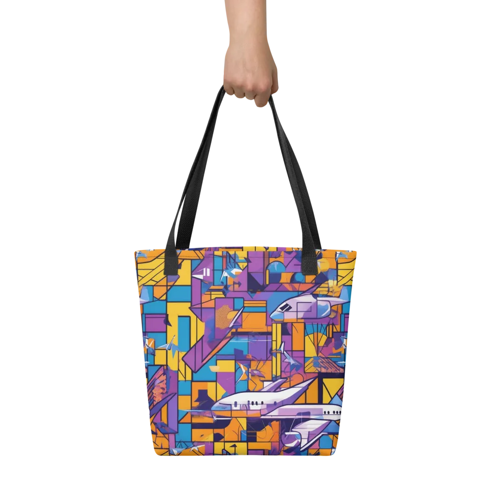 Jetstream Mosaic on Tote Bag — Front