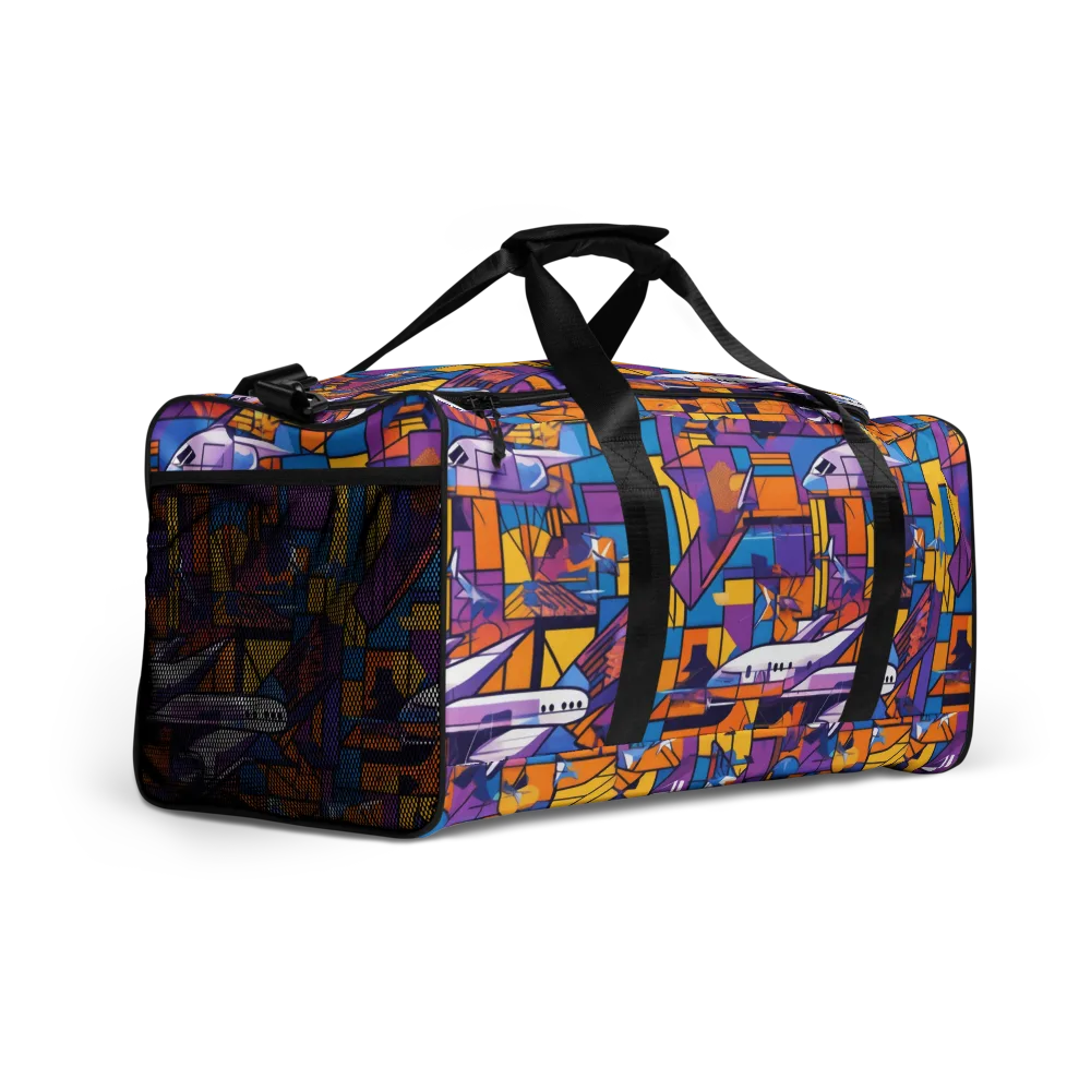 Jetstream Mosaic on Duffle Bag — Right Front
