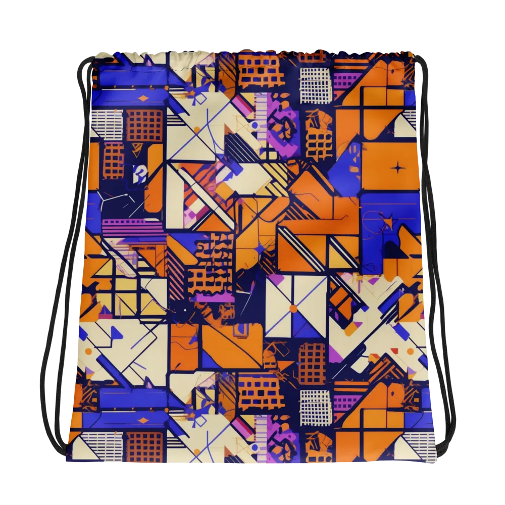 Electric Parcel on Drawstring Bag — Photo