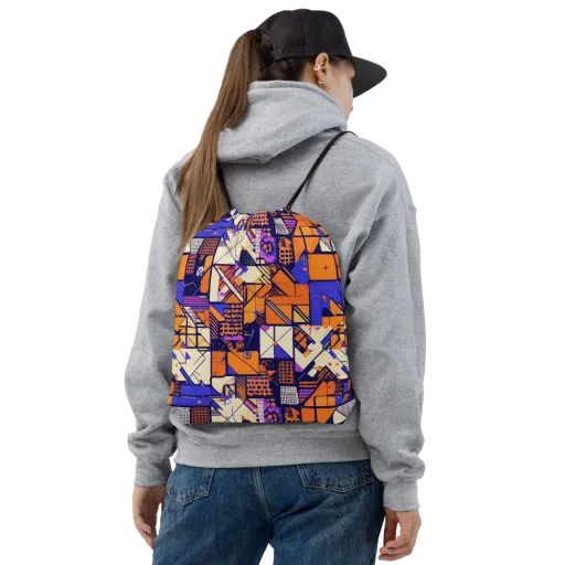 Electric Parcel on a Drawstring Bag