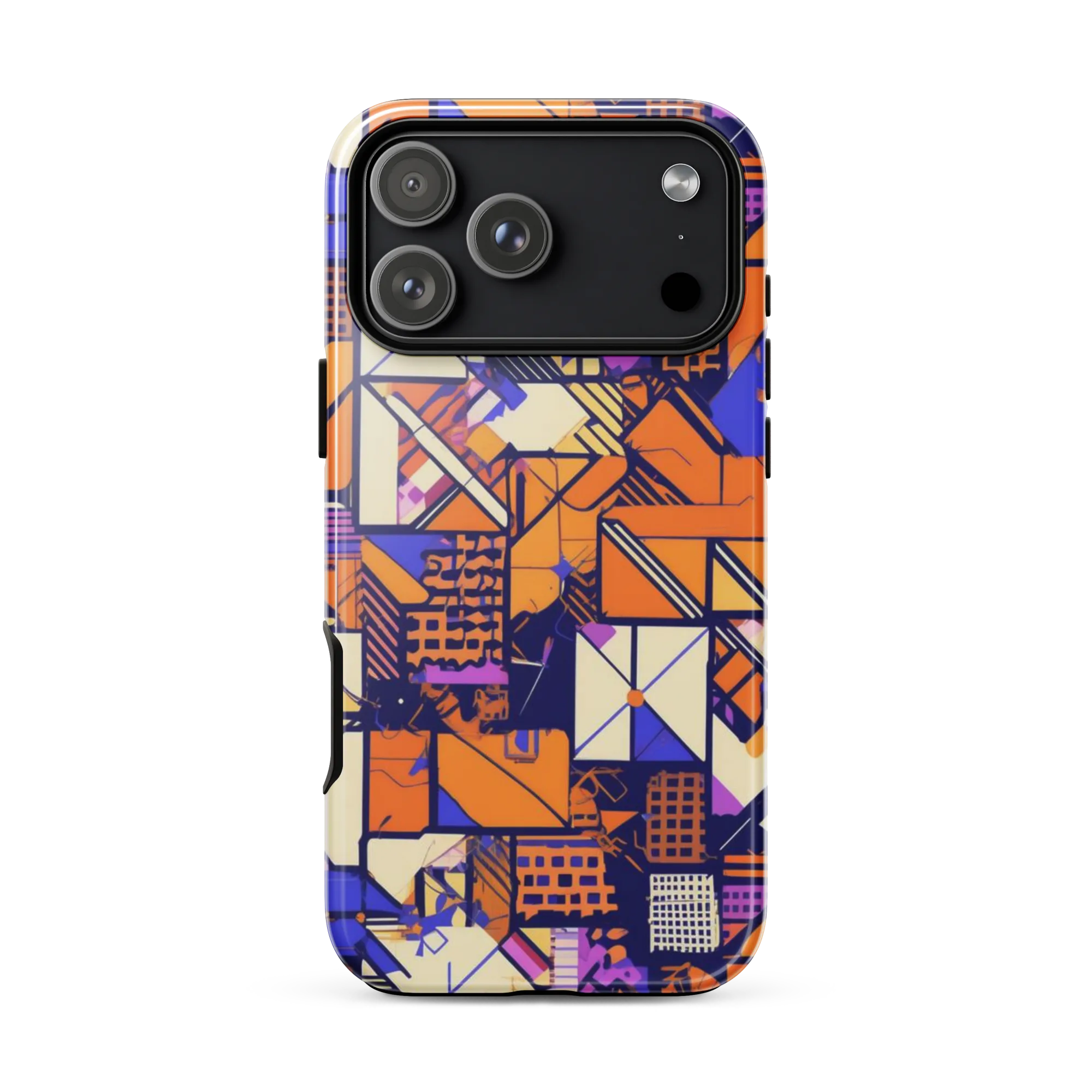Electric Parcel on Tough Case for iPhone® — Front