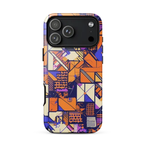 Electric Parcel on a Tough Case for iPhone®