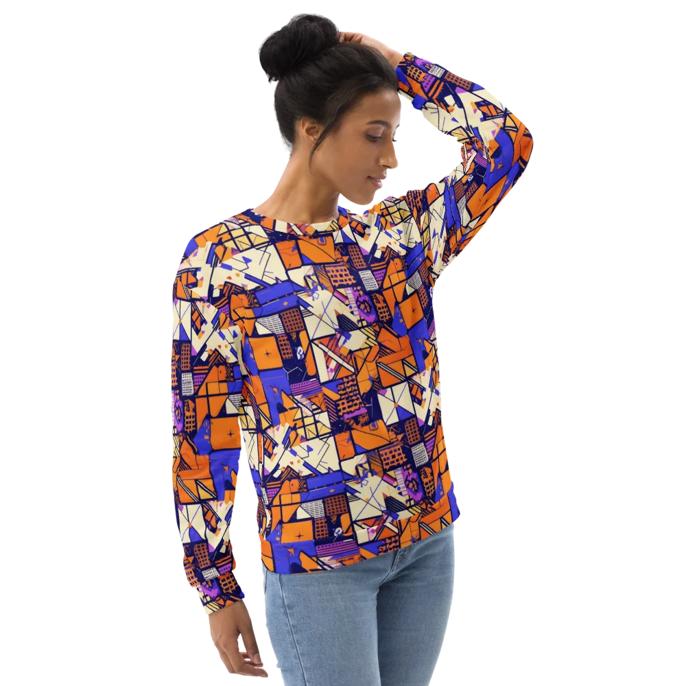 Electric Parcel on Sweatshirt — Right Front