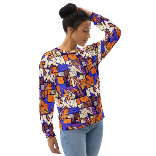 Electric Parcel on a Sweatshirt