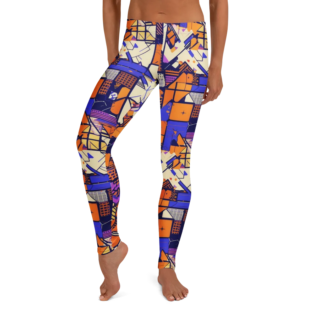 Electric Parcel on Leggings — Front