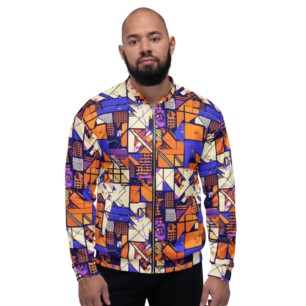 Electric Parcel on Bomber Jacket — Front