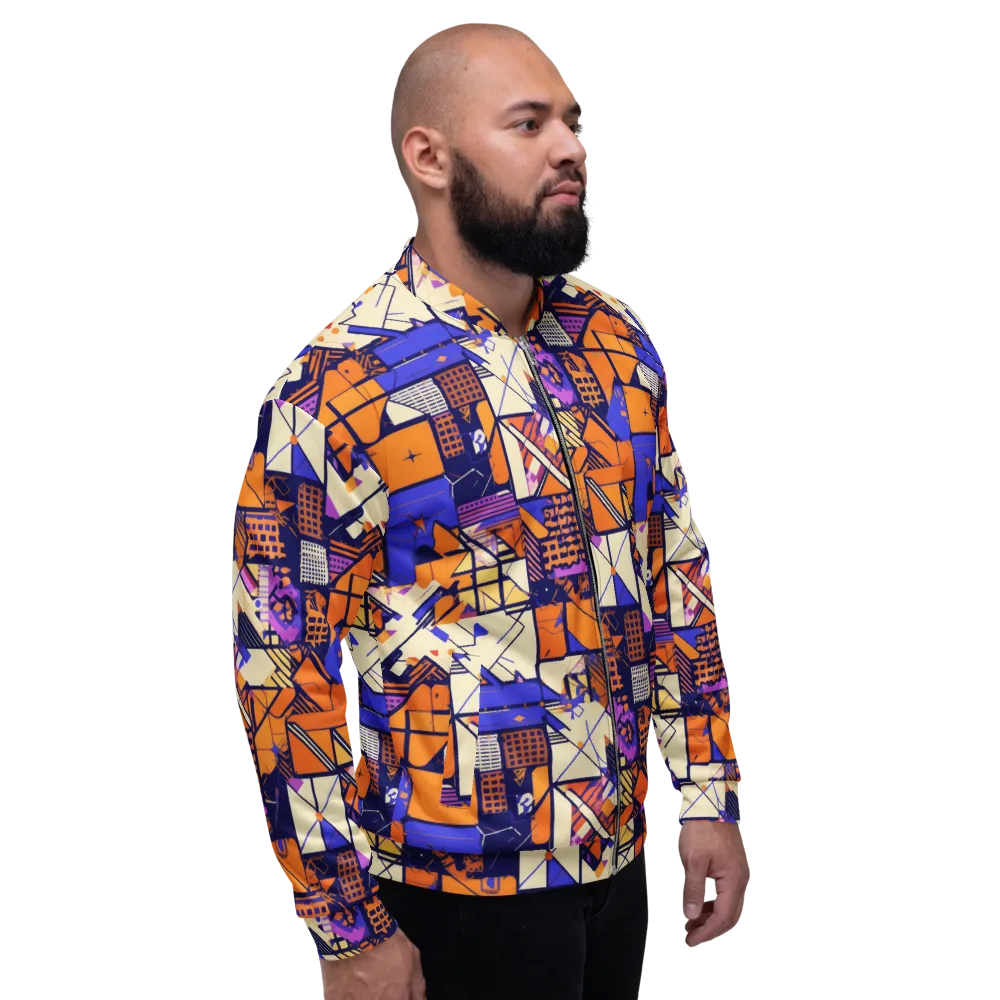Electric Parcel on Bomber Jacket — Right