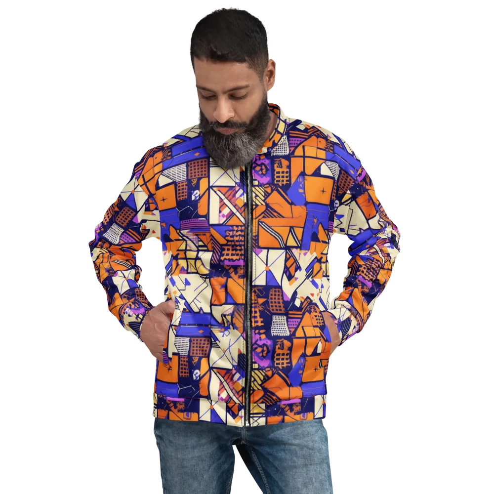 Electric Parcel on Bomber Jacket — Front